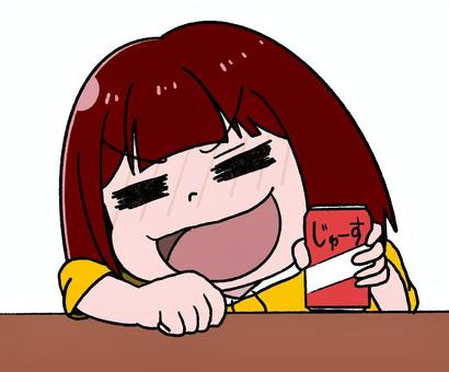 喝果汁的女孩, JPG 和 PNG 喝果汁的女孩, 果汁, 飲料, 女孩, JPG 和 PNG