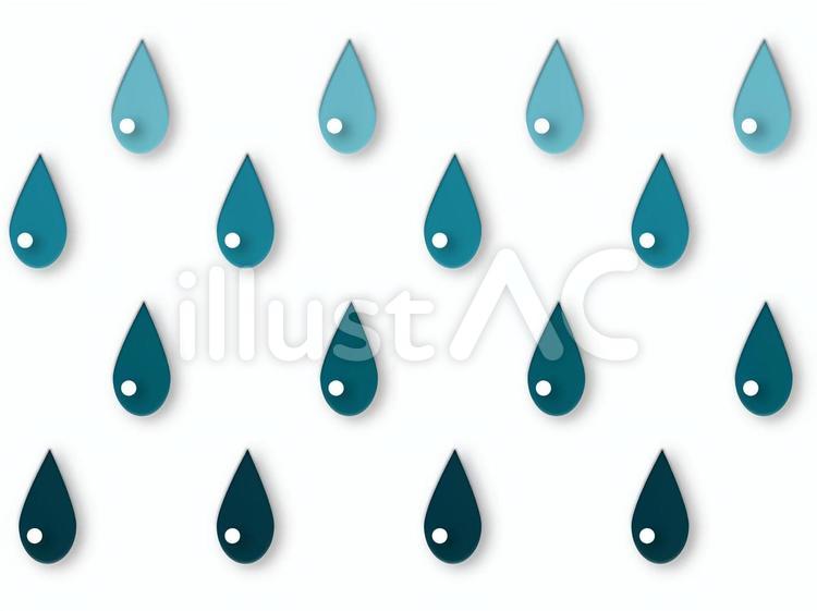 雨イメージ 雨,6月,梅雨のイラスト素材