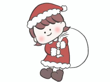 santa claus girl, JPG and PNG santa claus girl, 聖誕節, 聖誕老人, 女孩, JPG and PNG