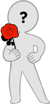 運命の男性のイメージ 運命,相手,理想,男性,未来,夫,薔薇,プロポーズ,イメージ,全身のイラスト素材