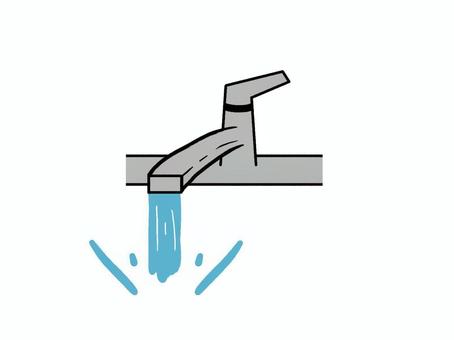 蛇口 蛇口,混合水栓,水道,水,生活のイラスト素材