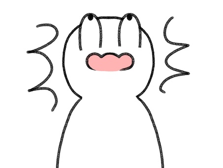 見上げてびっくりする棒人間 棒人間,人物,見上げる,驚愕,びっくり,手描き,落書き,表情,黒,シンプルのイラスト素材