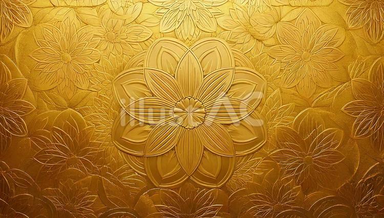 金の和柄 金,和柄,背景のイラスト素材