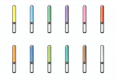 ペンライトカラーバリエーション