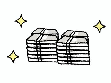 現金 現金,お金,大金,pop調,手描き,挿絵,ワンポイント,素材,商用可,無料のイラスト素材