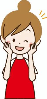 笑顔の主婦_NA08