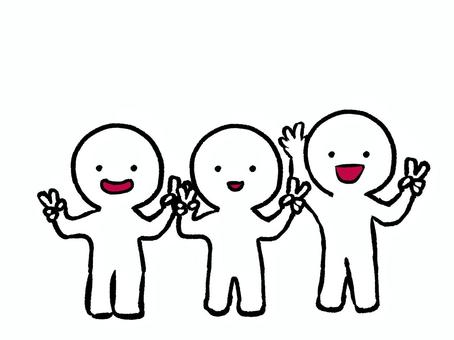 Illustration, people, children, brothers, 