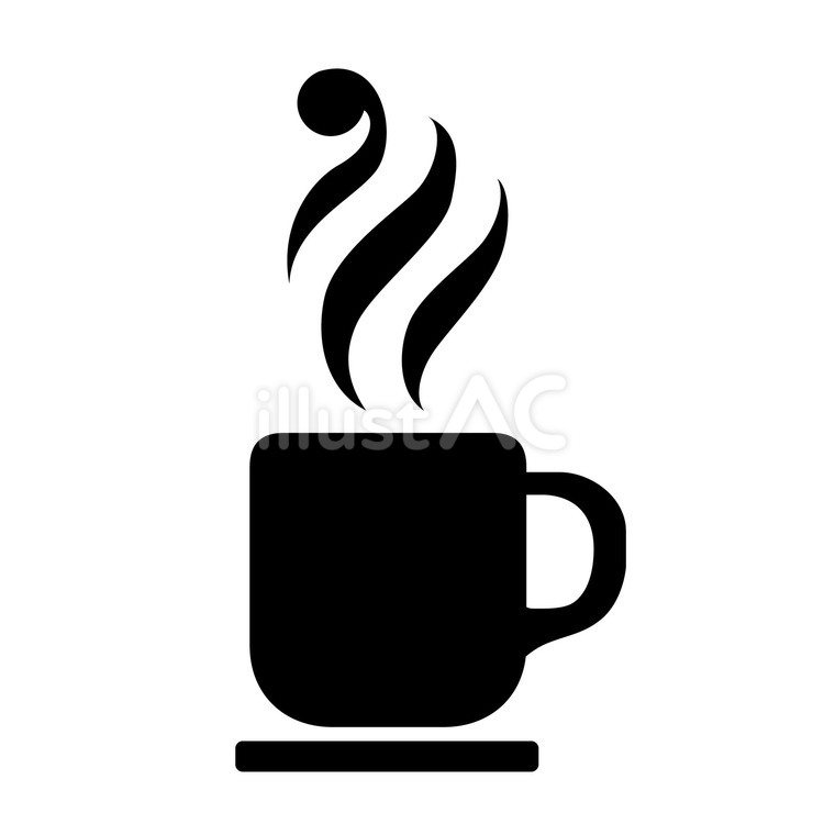 コーヒーのアイコン コーヒー,マグ,カップのイラスト素材