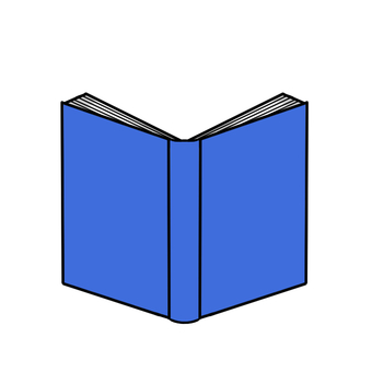 本 本,読書,図書館,勉強,小説,シンプルのイラスト素材