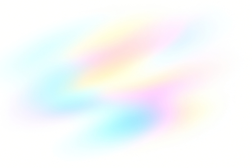 鮮やかな虹色の光　背景画像 背景,グラデーション,虹色,光,鮮やか,柔らかい,にじみ,パステル,白,カラフルのイラスト素材