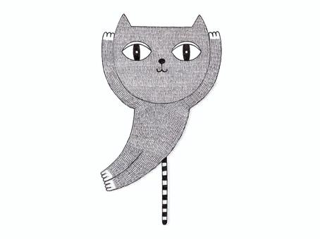 Illustration, kedi, hayvan, evcil hayvanlar, 