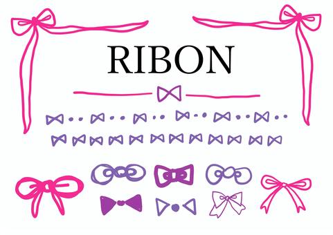 Illustration, ribbon, decoration, one point, 