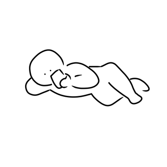 ケータイぽちぽち 暇,暇つぶし,携帯,スマートフォン,人,リラックス,ゆっくり,怠惰,休む,ｓｎｓのイラスト素材