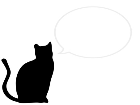 Cat tweet speech bubble, JPG and PNG Cat tweet speech bubble, , JPG and PNG
