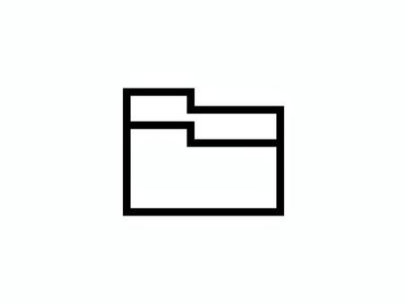 フォルダアイコン フォルダ,ファイル,アイコン,データ,保存,管理,整理,資料,保管,情報のイラスト素材