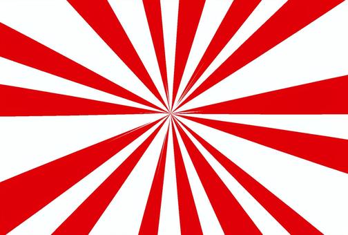 集中線(赤) 集中線(赤) 集中線,デザイン,注目,ポップ,シンプル,赤,めでたい,和風のイラスト素材