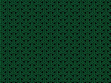 組亀甲1 組亀甲,亀,繁栄,不老長寿,和柄,文様,年賀状,背景,緑,和風のイラスト素材