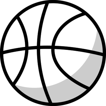 白のバスケットボールです。 バスケットボール,シンプル,球技,玉,ボール,運動,白のイラスト素材