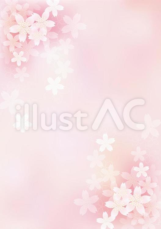 桜の花1 花,桜,春のイラスト素材
