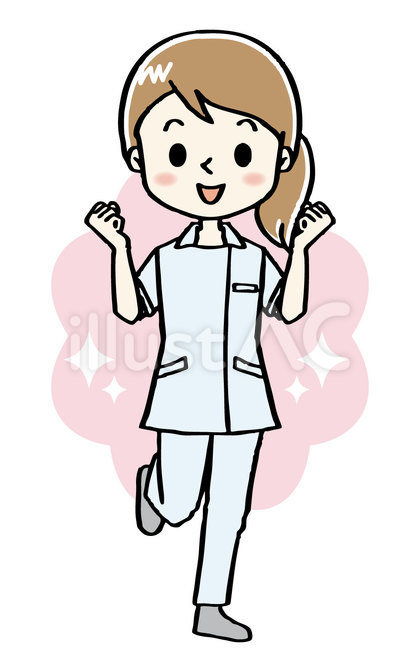 看護師 ポーズ 全身 女性9