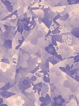 Japanese background material 06 / purple, , JPG