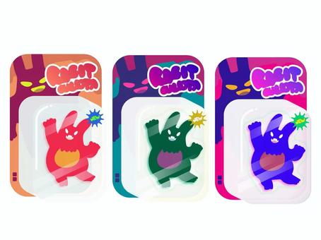 ブリスターパッケージのフィギュア ブリスター,ブリスターパック,フィギュア,おもちゃ,玩具,ホビー,アメコミフィギュア,モンスター,怪獣,ソフビのイラスト素材