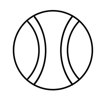 テニスボール テニスボール,テニス,ボール,公式テニス,硬式,スポーツ,球技,運動,用具,道具のイラスト素材