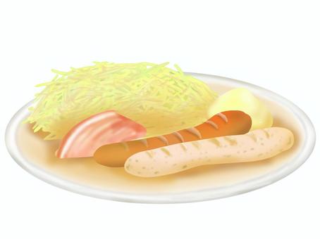 Choucroute, choucroute, alsace, france, JPG and PNG