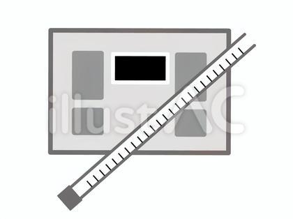 体組成計と腹囲を測るメジャー