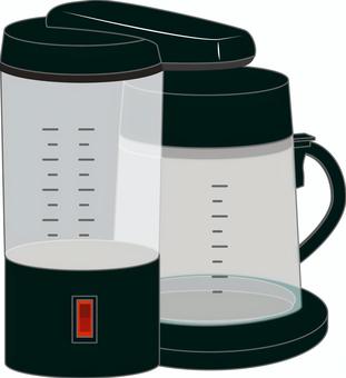 Illustration, aparatos de cocina, cafetera, electrónica de consumo, 