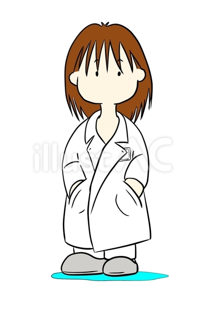 白衣の女性