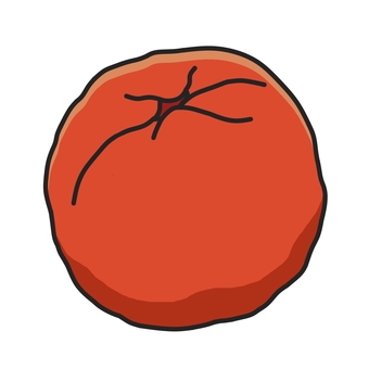 Illustration, salted plum, plum, real, 