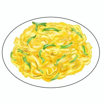 ニラ玉 ニラ玉,卵,ニラ,料理,美味しいのイラスト素材