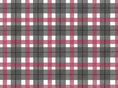 チェックの背景（グレー×ピンク）