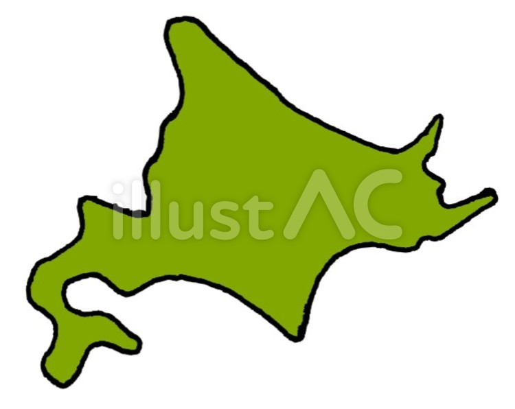 北海道 北海道,都道府県の形,都道府県のイラスト素材