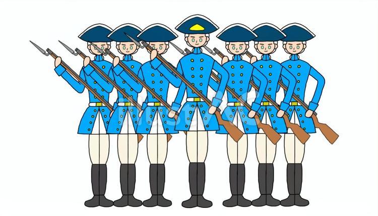 大航海時代風の兵隊たち 兵士,軍人,兵隊のイラスト素材