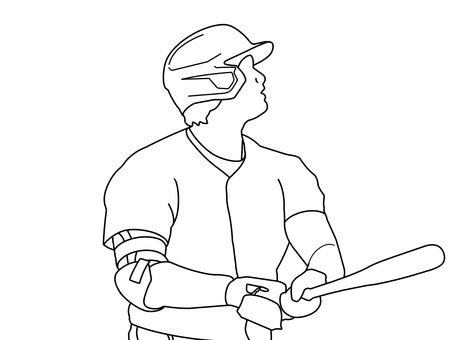 野球 ベースボール,スポーツ,球技,野球,プロ野球,メジャーリーグ,社会人野球,大学野球,高校野球,人のイラスト素材