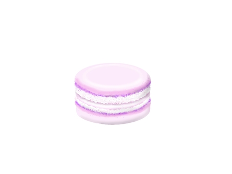 マカロン(ピンク) マカロン,洋菓子,クリーム,ピンク,かわいい,プレゼントのイラスト素材