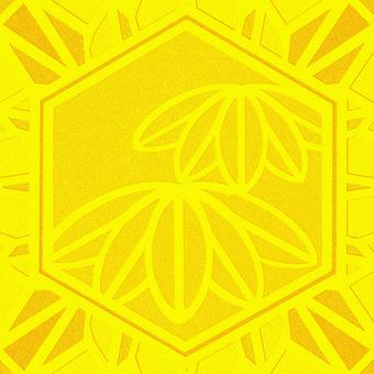 シームレスなモザイク　竹　o 