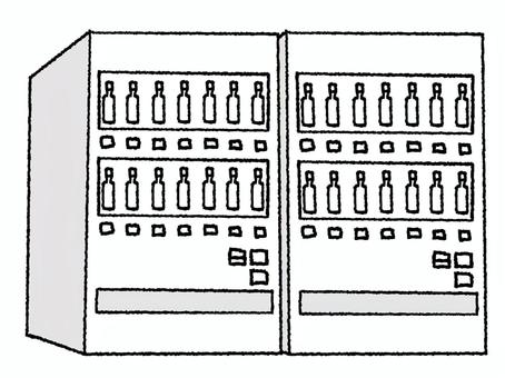 自動販売機 自動販売機 自動販売機,機器,販売,商品,pop調,素材,挿絵,ワンポイント,商用可,無料のイラスト素材