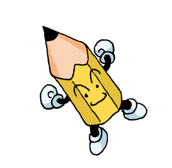 Pencil kun Yellow, , JPG