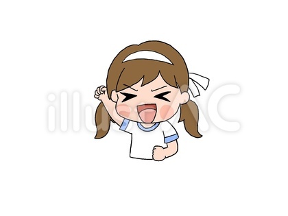 応援(体操服 白組1)