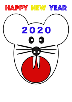 New year mouse, , JPG and PNG