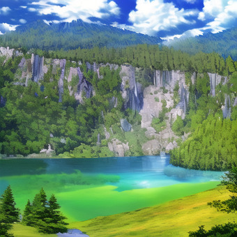 文件夾 Gosau Lake26.jpg, 湖, 风景, 背景, JPG