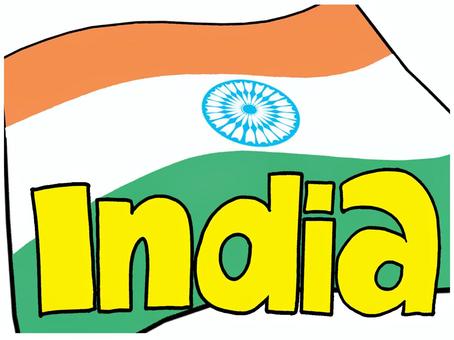 Illustration, india, flag, character picture, 