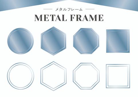 메탈 프레임 원, 원, 사각형, 다각형, JPG, PNG 및 AI 메탈 프레임 원, 원, 사각형, 다각형, 프레임, 금속, 아이콘, JPG, PNG 및 AI