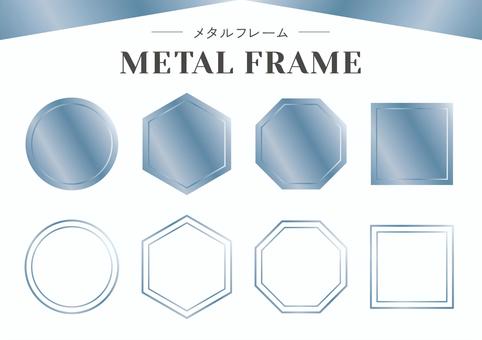 Metal frame Circle / circle / quadrangle / polygon, marco, metal, icono, JPG, PNG and AI