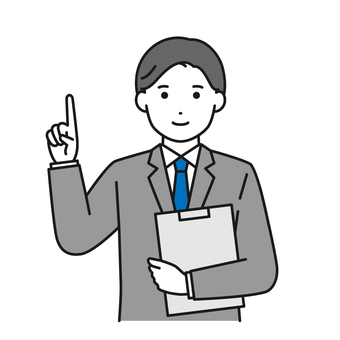 A man in a suit holding a file and pointing, JPG, PNG and AI A man in a suit holding a file and pointing, указав, предложение, объяснение, JPG, PNG and AI