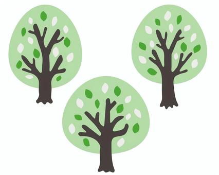 Illustration of a Scandinavian tree, , JPG, PNG and AI