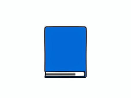本 青 本 青 本,読書,図書,単行本,文庫本,小説,手帳,紙製品,シンプル,勉強のイラスト素材